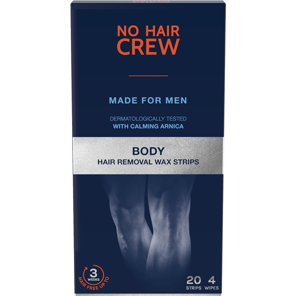 No Hair Crew Body Hair Removal Wax Strips (Bild 1 av 2)