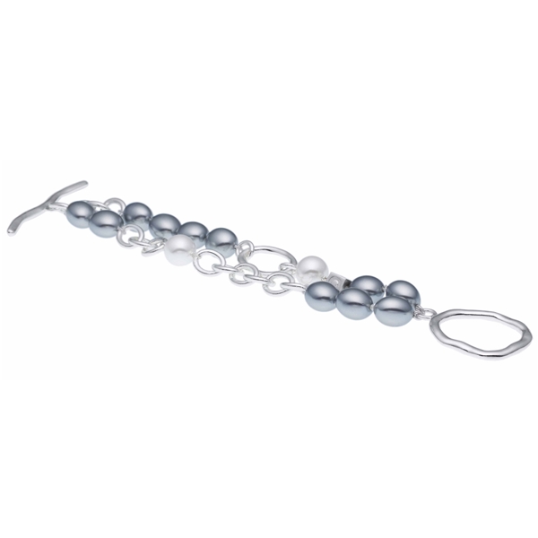 Maja Bracelet - Grey/White