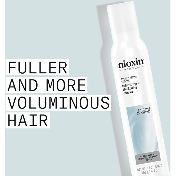 Nioxin Volumizing +Thickening Mousse (Bild 5 av 6)