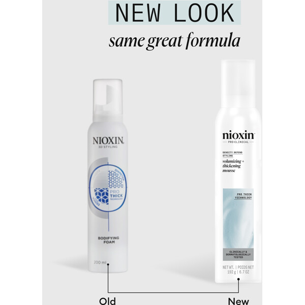 Nioxin Volumizing +Thickening Mousse (Bild 6 av 6)