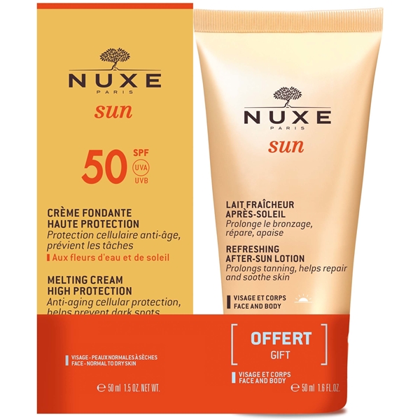 Nuxe Sun SPF50 Face + After Sun Lotion - Set