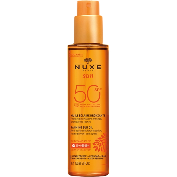 Nuxe Tanning Sun Oil SPF 50 (Bild 1 av 5)