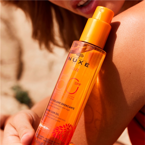 Nuxe Tanning Sun Oil SPF 50 (Bild 7 av 9)