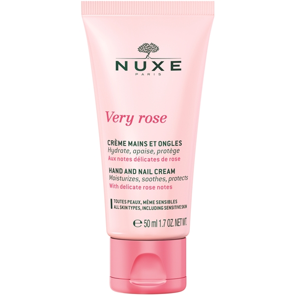 NUXE Very Rose Hand & Nail Cream (Bild 1 av 3)