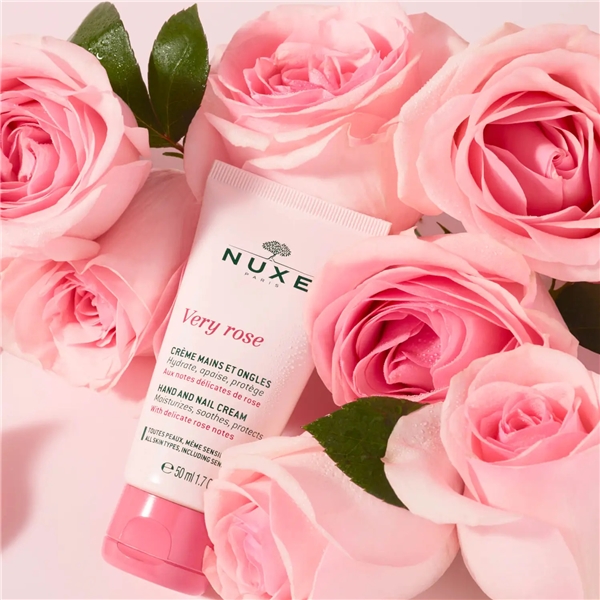 NUXE Very Rose Hand & Nail Cream (Bild 3 av 3)