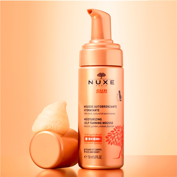 NUXE Sun Moisturizing Self Tanning Mousse (Bild 2 av 8)