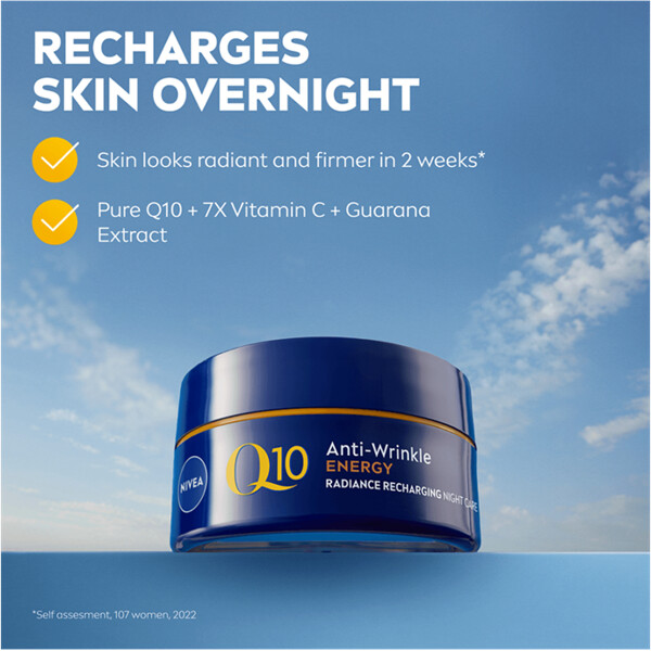 Nivea Q10 Energy Recharging Night Cream (Bild 3 av 7)