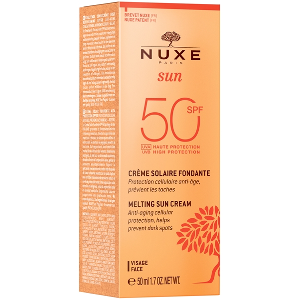 Nuxe SUN Melting Cream for Face SPF 50 (Bild 2 av 2)