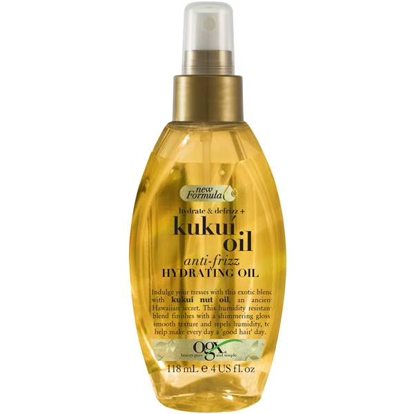 Ogx Kukui Oil Anti Frizz Hydrating Oil