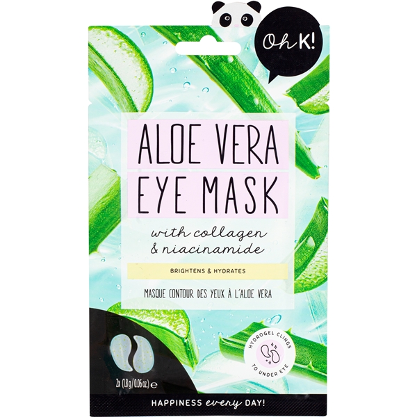Oh K! Aloe Vera Eye Mask with Collagen (Bild 1 av 4)