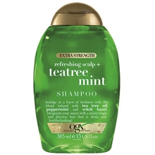 385 ml - OGX Teatree Mint Extra Strength Shampoo