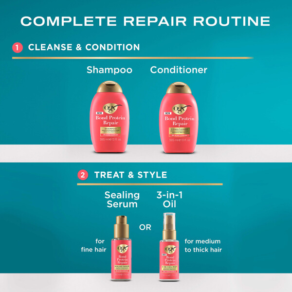 OGX Bond Protein Repair Shampoo (Bild 5 av 5)