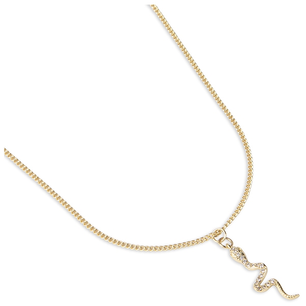 BLUSH Golden Snake Necklace