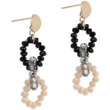 1 set - PEARLS FOR GIRLS Happy Chain Grey Earring