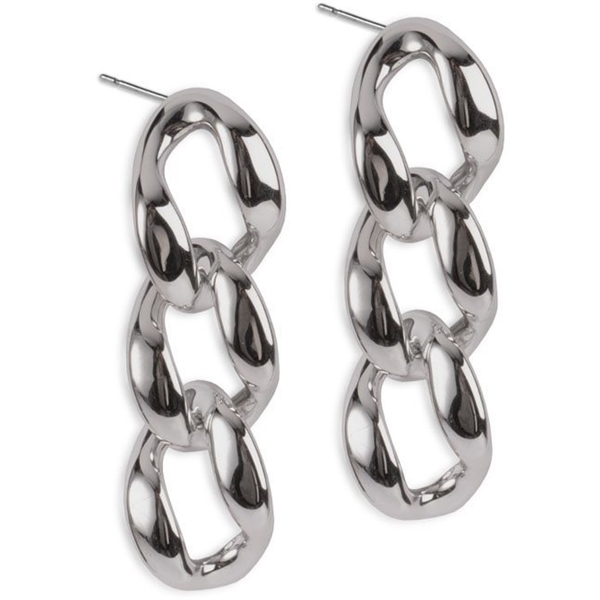 88149-02 Chain Silver Earrings