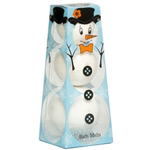 1 set - Possibility Bath Melts Box Snowman