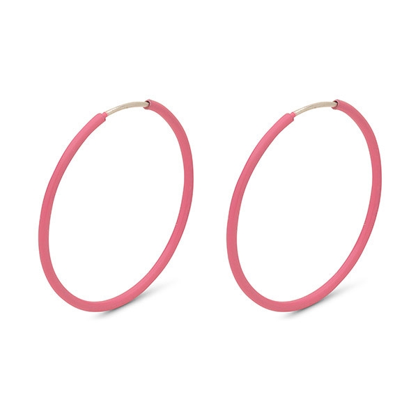 Pink Creoles 24mm