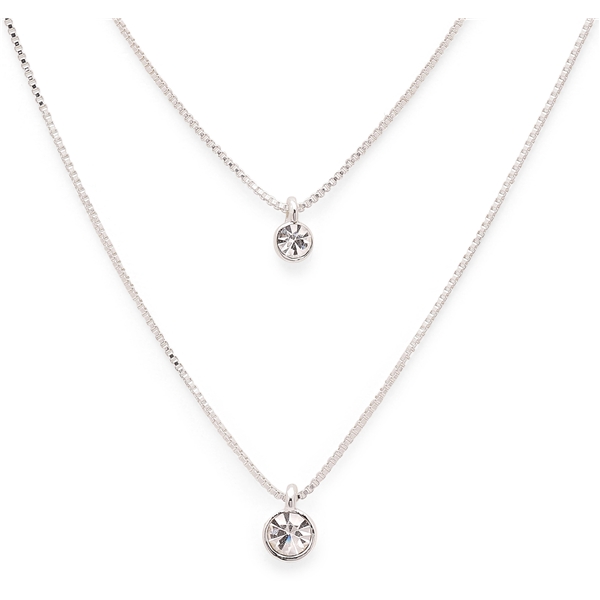 Lucia Double Crystal Necklace (Bild 1 av 2)