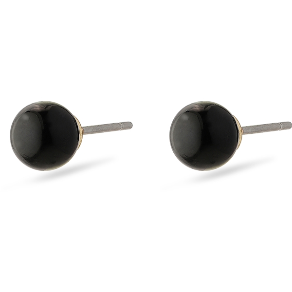 Goldie Earrings Black (Bild 1 av 2)