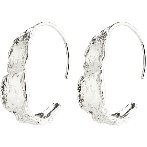 10211-6003 Compass Silver Plated Earrings (Bild 1 av 2)