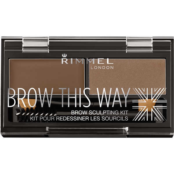 Rimmel Brow This Way Eyebrow Powder Kit (Bild 1 av 2)