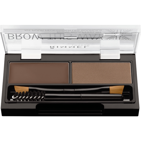 Rimmel Brow This Way Eyebrow Powder Kit (Bild 2 av 2)