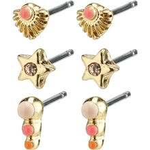1 set - 26212-2713 Lana Gold Plated Earrings