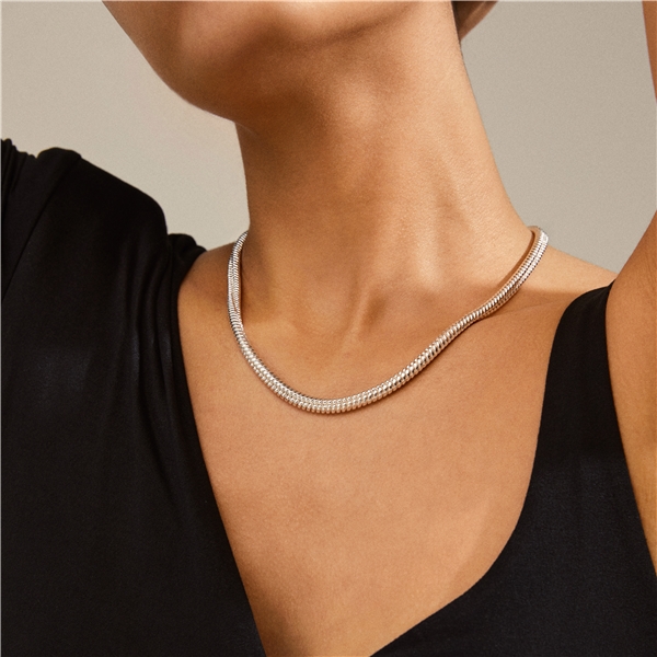 14214-6011 Belief Chunky Snake Chain Necklace (Bild 5 av 7)