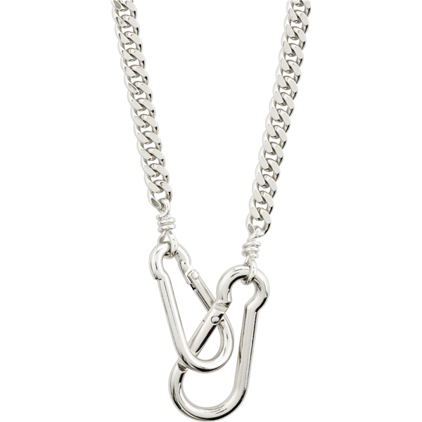 11221-6001 HOPEFUL Carabiner Curb Chain Necklace (Bild 1 av 4)
