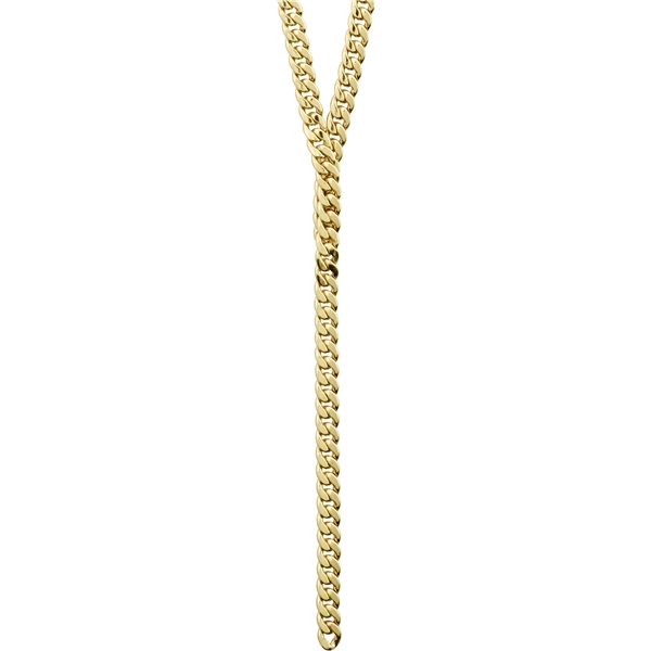 12221-2011 COURAGEOUS Curb Chain Y Necklace (Bild 1 av 4)