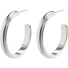 14221-6003 THANKFUL Medium Hoop Earrings