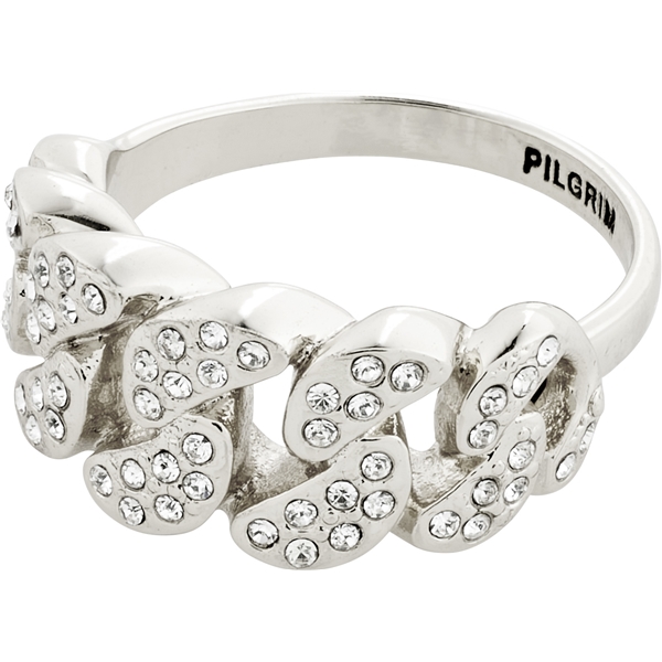 26221-6014 MAGDALENE Crystal Curb Chain Ring (Bild 1 av 2)