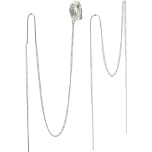1 set - 26221-6053 AIDA Asymmetric Long Chain Earrings