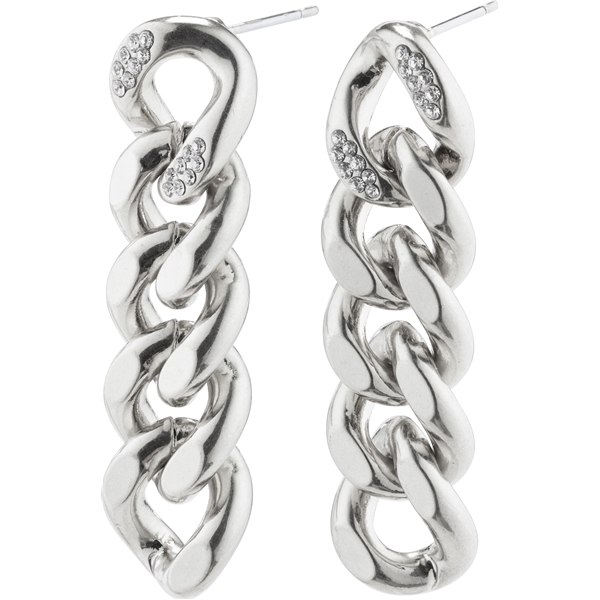 27221-6023 CECILIA Crystal Curb Chain Earrings (Bild 1 av 2)