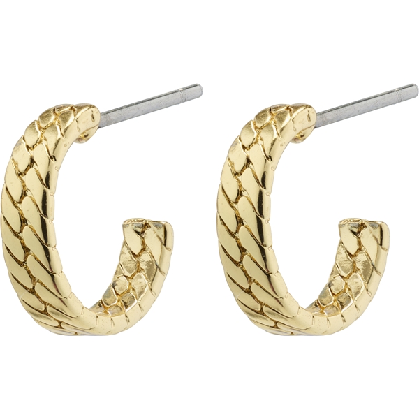 63221-2003 JOANNA Snake Chain Hoop Earrings (Bild 1 av 2)