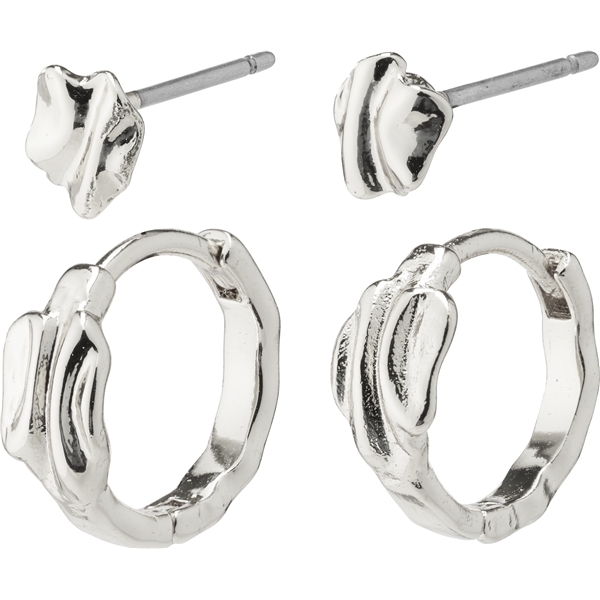 14223-6023 PEACE Huggie Hoops & Earstuds Set (Bild 1 av 3)