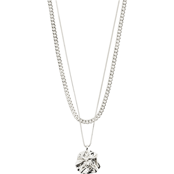 12224-6001 Willpower Curb & Coin Necklace (Bild 1 av 5)