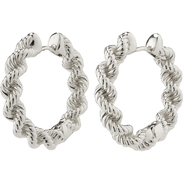 26224-6043 Annika Robe Chain Hoop Earrings (Bild 1 av 3)