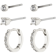 1 set - 68231-6003 SIA Crystal Earrings 3-In-1 Set