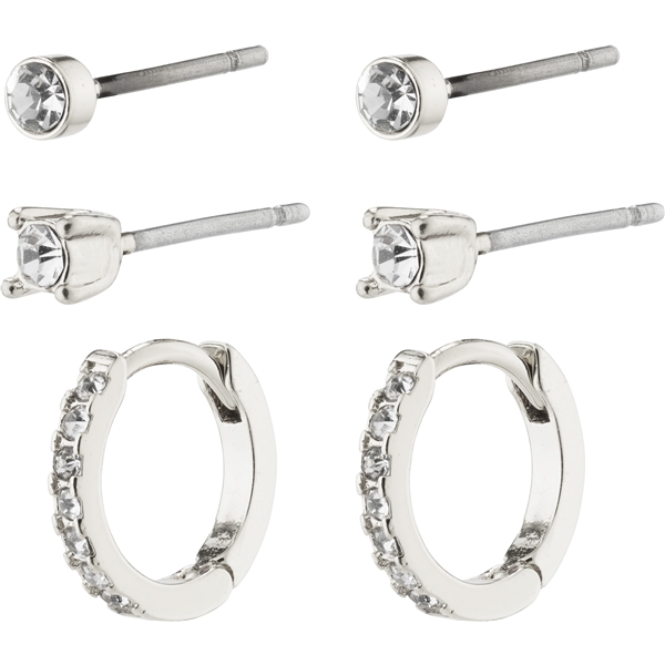 68231-6003 SIA Crystal Earrings 3-In-1 Set (Bild 1 av 3)