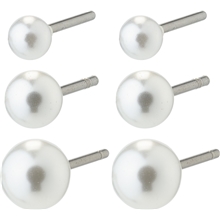 1 set - 69231-6013 ELISA Pearl Earrings 3-In-1 Set