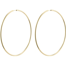 1 set - 28232-2033 APRIL Gold Maxi Hoop Earrings