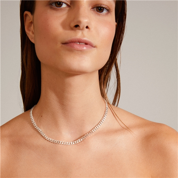 11233-6011 HEAT Chain Silver Necklace (Bild 6 av 10)