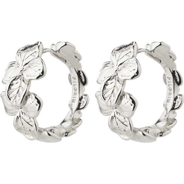 14233-6023 ECHO Hoop Silver Earrings (Bild 1 av 3)