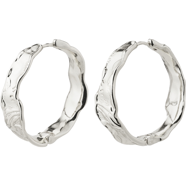 28233-6003 JULITA Hoop Silver Earrings (Bild 1 av 3)
