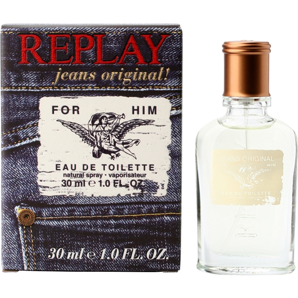 Replay Jeans Original For Him - Edt Spray