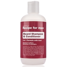 250 ml - Recipe For Men Beard Shampoo & Conditioner