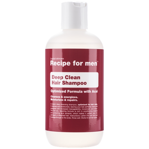 Recipe For Men Deep Clean Hair Shampoo