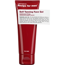 75 ml - Recipe For Men Self Tanning Face Gel