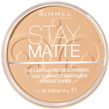 14 gram - 006 Warm Beige - Rimmel Long Last Pressed Powder